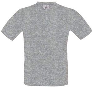 B&C CG153 - T-Shirt Gola V Exact V-Neck Sport Grey