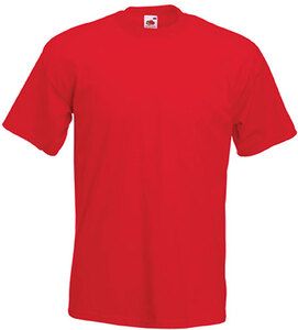 Fruit of the Loom SC61044 - T-Shirt Super Premium Vermelho