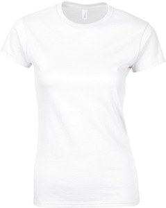 Gildan GI6400L - T-Shirt Mulher 64000L Softstyle Branco