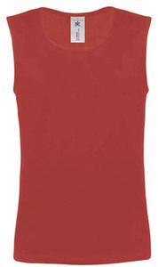 B&C CG155 - T-Shirt Atleta Athletic Move Vermelho
