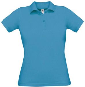 B&C CGPW455 - Polo Safran Mulher Safran Pure Women Atoll