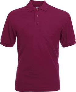 Fruit of the Loom SC63402 - Polo Piqué Homem 65/35 Wine