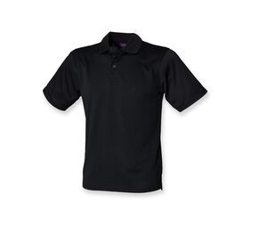 Henbury H475 - Camisa Polo Para Homem - Coolplus® Preto