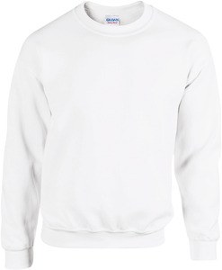 Gildan GI18000 - Sweatshirt 18000 Heavy Blend Gola Redonda Branco