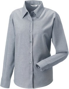 Russell Collection RU932F - Camisa Mulher R932F Oxford Clássica M. Comprida