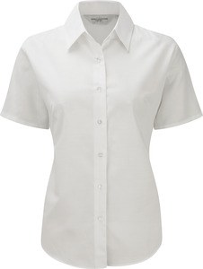 Russell Collection RU933F - Camisa Mulher R933F Oxford Clássica Branco