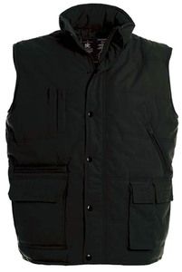 B&C CGEX - Colete Multibolsos Explorer Bodywarmer Preto