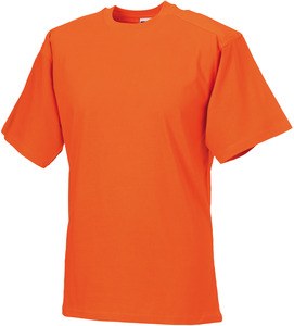 Russell RU010M - T-Shirt Laboral R010M Gola Redonda Laranja