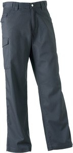 Russell RU001M - Calça Laboral Sarja Comprimento 32” Convoy Grey