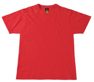 B&C Pro CGTUC01 - T-Shirt B&C Perfect Pro Vermelho