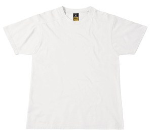 B&C Pro CGTUC01 - T-Shirt B&C Perfect Pro Branco