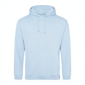 AWDIS JUST HOODS JH001 - Moletom Unissex com Capuz e Bolsos Canguru céu azul