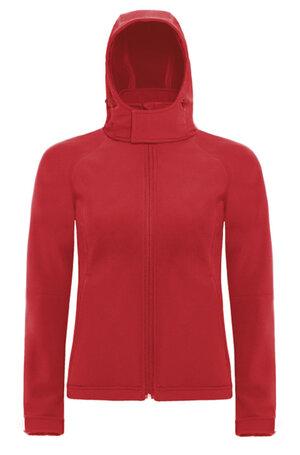 B&C B630F - Casaco Mulher Hooded Softshell Women