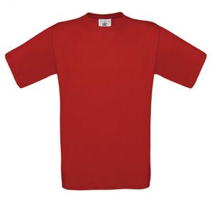 B&C B150B - T-Shirt Criança Exact 150 Vermelho