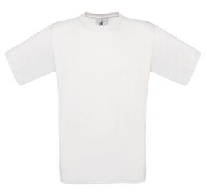 B&C B190B - T-Shirt Criança Exact 190 Kids Branco
