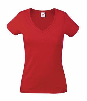 Fruit of the Loom SS047 - T-Shirt Mulher Valueweight Gola V
