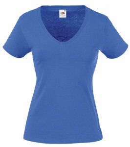 Fruit of the Loom SS047 - T-Shirt Mulher Valueweight Gola V