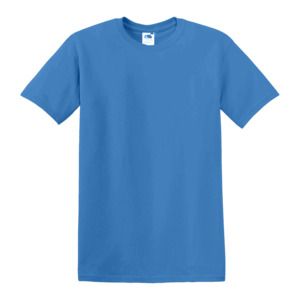 Fruit of the Loom SS030 - T-Shirt Homem Valueweight Azure Blue