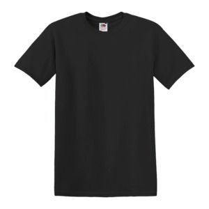 Fruit of the Loom SS030 - T-Shirt Homem Valueweight Black