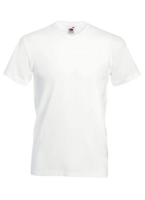 Fruit of the Loom SS034 - T-Shirt Homem Valueweight Gola V