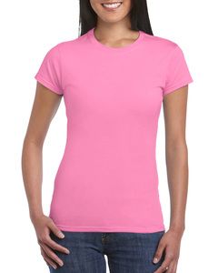 Gildan GD072 - T-Shirt Mulher 64000L Softstyle Azaléa