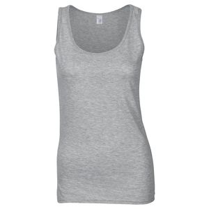 Gildan GD077 - T-shirt Mulher Em Cavas 64200L Soft Style Sports Grey