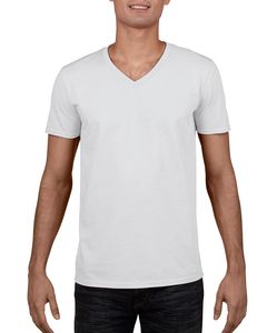 Gildan GD010 - T-shirt Homem Gola V 64V00 Soft Style