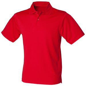 Henbury HB475 - Coolplus® polo Classic Red