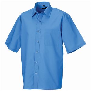Russell J935M - Camisa de manga curta em polialgodão - easycare