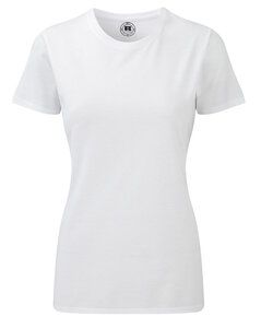 Russell J165F - t-shirt de senhora HD Branco