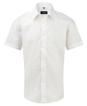 Russell Collection R-923M-0 - Camisa Homem R923M Oxford Entalhada M. Curta