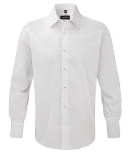 Russell Collection R-958M-0 - Camisa Homem R958M M.C. Sem Bolso Não Passar Branco