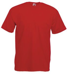 Fruit of the Loom 61-036-0 - T-Shirt Homem Valueweight Vermelho