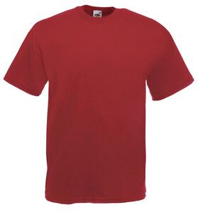 Fruit of the Loom 61-036-0 - T-Shirt Homem Valueweight Brick Red