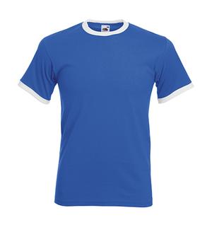 Fruit of the Loom 61-168-0 - T-Shirt Homem Ringer