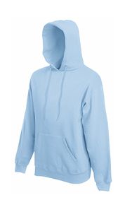 Fruit of the Loom 62-208-0 - Sweatshirt Com Capuz Azul céu