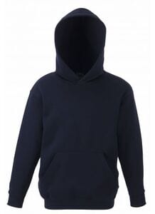 Fruit of the Loom 62-043-0 - Sweatshirt Criança Com Capuz Deep Navy