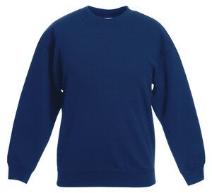 Fruit of the Loom 62-041-0 - Sweatshirt Criança Gola Redonda Marinha