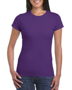 Gildan 64000L - T-Shirt Mulher Purple