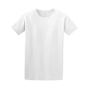Gildan 64000 - T-Shirt Homem Branco