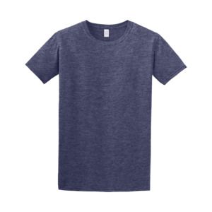 Gildan 64000 - T-Shirt Homem Heather Navy