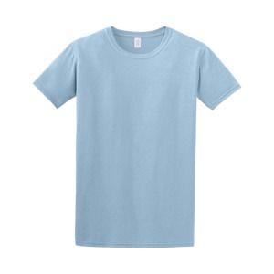 Gildan 64000 - T-Shirt Homem Azul claro