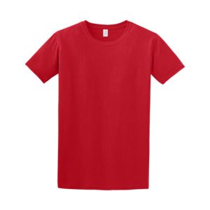 Gildan 64000 - T-Shirt Homem Vermelho