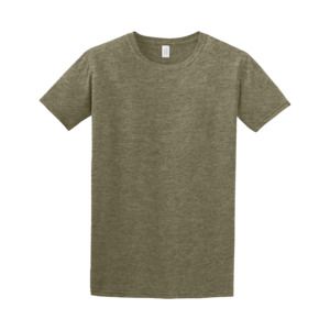 Gildan 64000 - T-Shirt Homem Heather Military Green