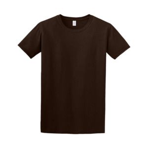 Gildan 64000 - T-Shirt Homem Chocolate escuro