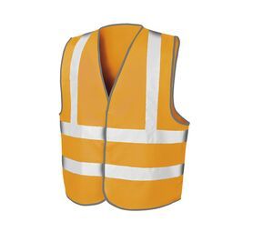 Result Safe-Guard R201X - Colete Alta Visibilidade Core Motorway Fluorescent Orange