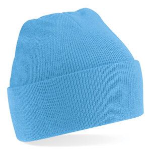 Beechfield B45 - Gorro - Original Cuffed Surf Blue