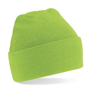 Beechfield B45 - Gorro - Original Cuffed Lime Green