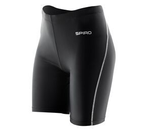 Spiro S250F - Ladies' Bodyfit Shorts Preto