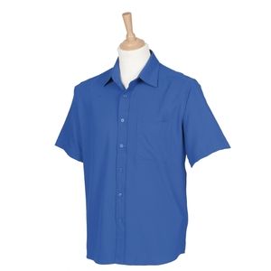 Henbury HB595 - Camisa de manga curta com tecido antibacteriano
